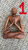 Hand-Carved Wooden Yoga Poses Art - Serene and Spiritual Home Decor