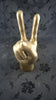 Peace decorative brass hand