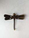 Bronze Dragon fly coat hook, hanger