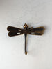 Bronze Dragon fly coat hook, hanger