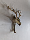 Deer with antlers hook , Wall Decor, Towel Hanger, Jewelry Hanger