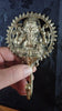 Round Ganesha medallion hook. Hindu god hook