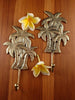 Bronze Palm tree hook, hanger