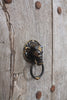 Elephant Door Knocker, Buddhist Elephant, Brass, Hand cast brass