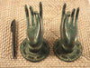 Brass Buddha Hand Shuni/Abhaya. Size #2