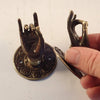 Mini set Brass Buddha Hand Shuni/Abhaya. Size #7