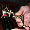 Unique Naked woman silhouette brass bottle opener - Exquisite Handcrafted Art Piece