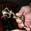 Unique Naked woman silhouette brass bottle opener - Exquisite Handcrafted Art Piece