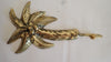 Brass Palm Tree hanger, one hook