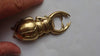 Unique Scarab brass bottle opener - Exquisite Handcrafted Art Piece