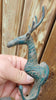 Brass deer hook, Wall Decor, Towel Hanger, Jewelry Hanger, Brass patina hook