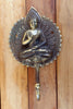 Antique Buddha hook, Buddhist Hook, Brass, Hand cast brass, clothes hook