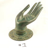 Brass Buddha Hand Shuni/Abhaya. Size #1