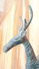 Brass deer hook, Wall Decor, Towel Hanger, Jewelry Hanger, Brass patina hook