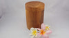 Teak air tight stash canister. Marijuana storage container, Tobacciana, Tobacco, Large, 12 fl oz.