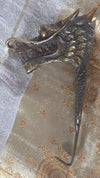 Decorative brass wall decor dragon hanger/hook