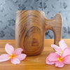 Teak coffee/Beer mugs now in 8 and 16 ounces.