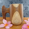 Teak coffee/Beer mugs now in 8 and 16 ounces.