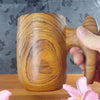 Teak coffee/Beer mugs now in 8 and 16 ounces.