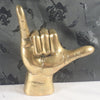 Hang Loose decorative brass hand