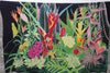 Hand painted sarong, batik textile wall art