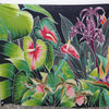 Hand painted batik sarong, wall art