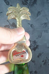 Unique Palm Tree brass bottle opener - Exquisite Handcrafted Art Piece