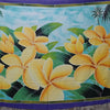 Hand painted batik wall art, batik sarong