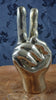 Peace decorative brass hand