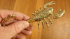 Bronze scorpion hook, hanger