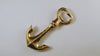 Unique Anchor brass bottle opener - Exquisite Handcrafted Art Piece