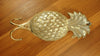 Brass Pineapple double hook, hanger