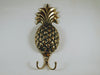 Brass Pineapple double hook, hanger