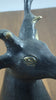 Brass deer head  Christmas candle holder