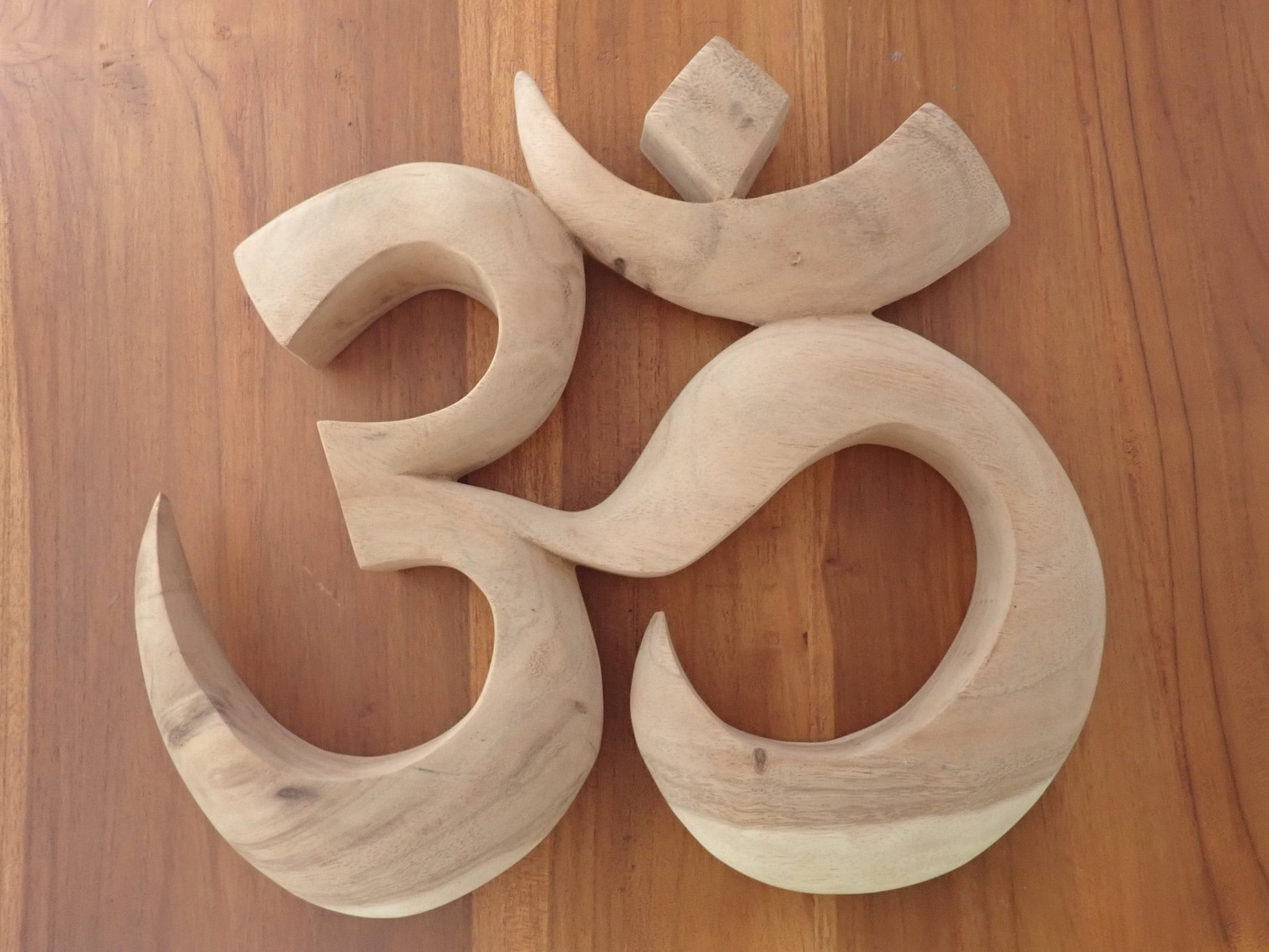 Om Yoga Symbol Medium Wood Box 