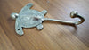 Brass turtle hanger or hook for childs room, home decor.