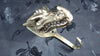 Brass dragon skull wall sculpture hook