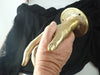 Hand shake home decor brass hand left or right door pull