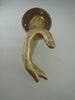 Hand shake home decor brass hand left or right door pull