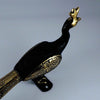 Peacock door handle solid brass door pull