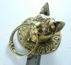 Hindu cat towel ring, drawer pull