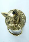 Hindu cat towel ring, drawer pull