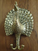 Brass Peacock double wall hook