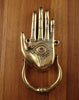 Door Knocker hand eye of Buddah